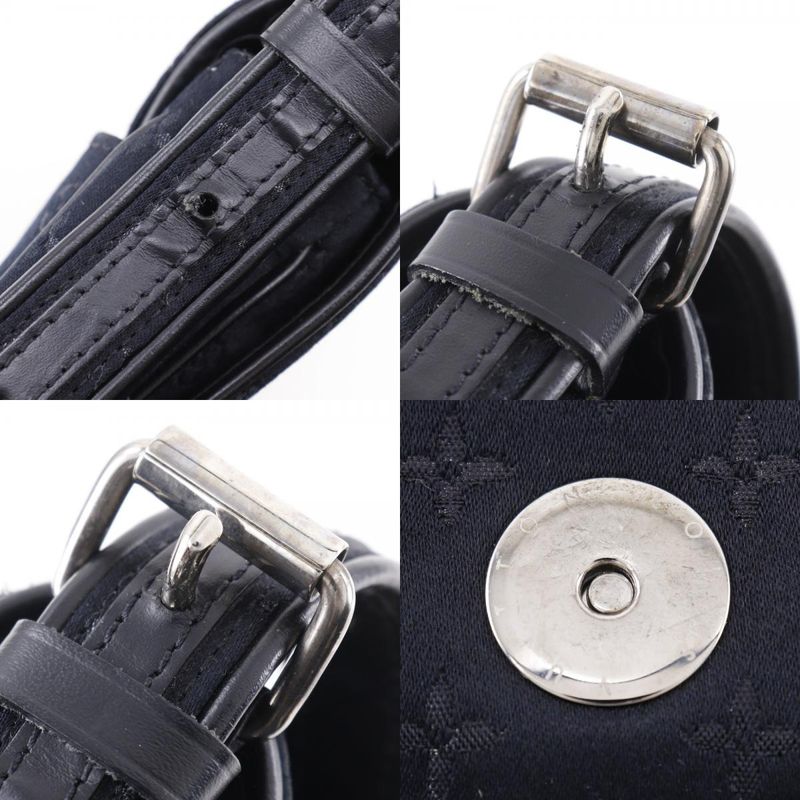 Louis Vuitton Musette Comte De Fe M92273 Monogram Satin And Halaco Black Sr0032