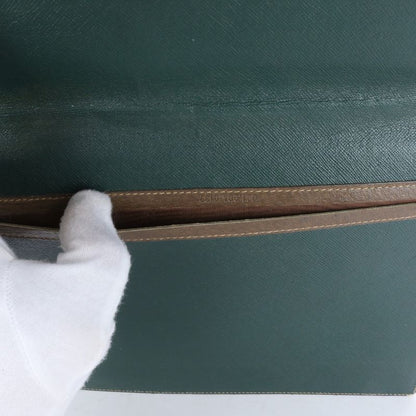 Vintage Old Gucci Leather Notebook Cover Brown Notebook Diary Case Stationery