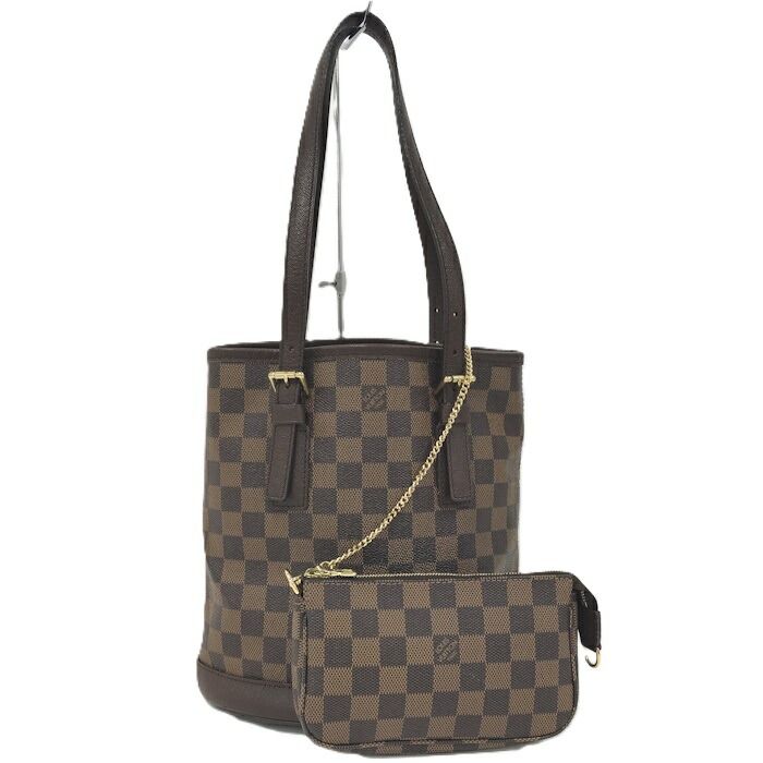 Louis Vuitton Marais Damier Ebène Tote Bag N42240