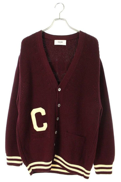 Celine 23AW 2ad7o192w College Logo Cardigan Men's L