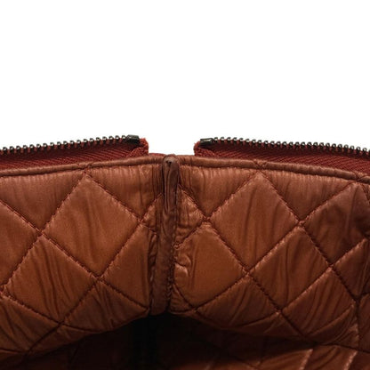 Chanel Clutch Bag Boy Chanel/matelasse Red Vintage Silver Hardware