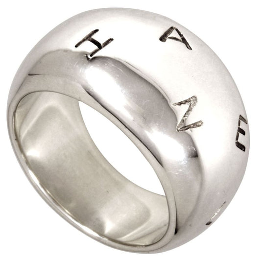 Chanel Logo Motif Ring Size Approx 13 Sv925 163g