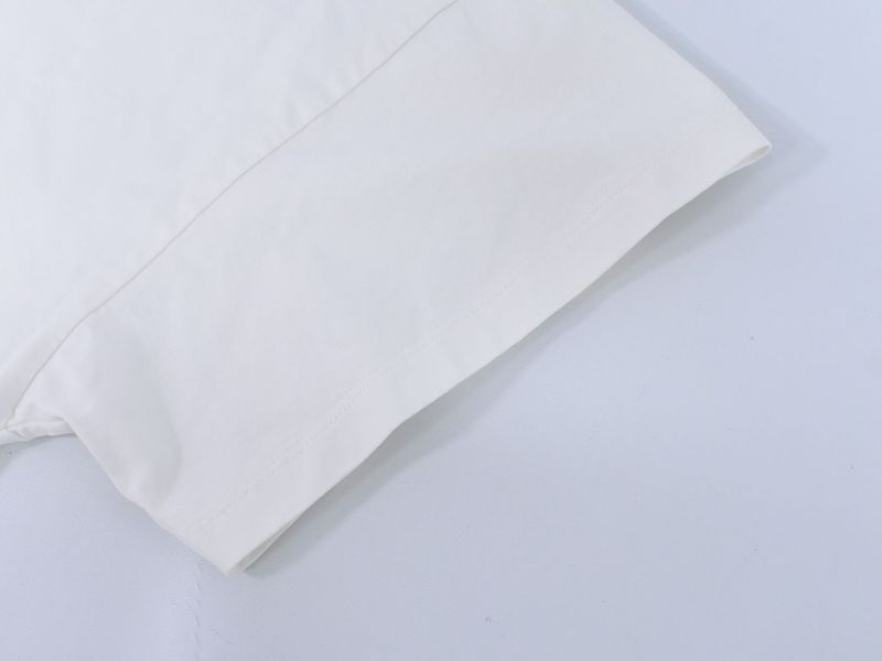 Authentic Loewe Anagram T-shirt Short Sleeve Tops S Cotton White Anagram