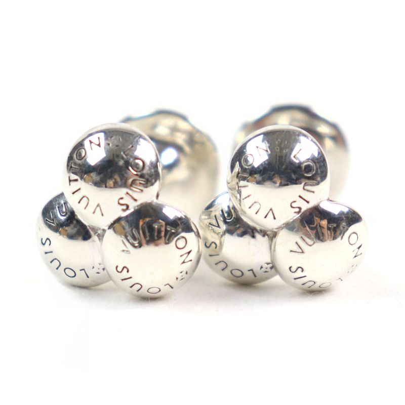 Louis Vuitton Bouton De Manchettes Bouquet De Clou Sv925 Logo Engraved Cufflinks