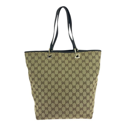 Gucci Beige Brown Gold Hardware GG Canvas 002 1098 Tote Bag Shoulder Bag Women