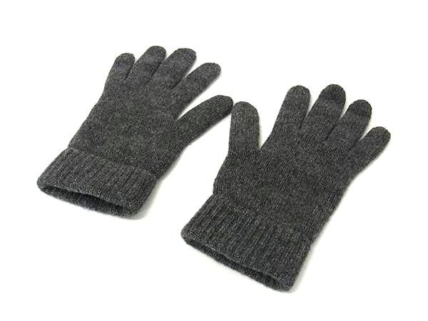 Hermes Flecance 100% Cashmere Gloves Gloves Winter Wear Size S Men's