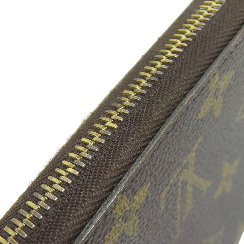 Louis Vuitton M41896 Zippy Wallet Long Wallet With Coin Purse Monogram Canvas