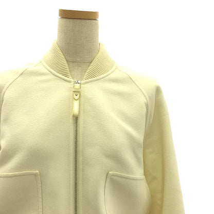 Hermes | 2024aw | Cashmere 100% Cashmere Leather Zip Ribbed Blouson Jacket | 36