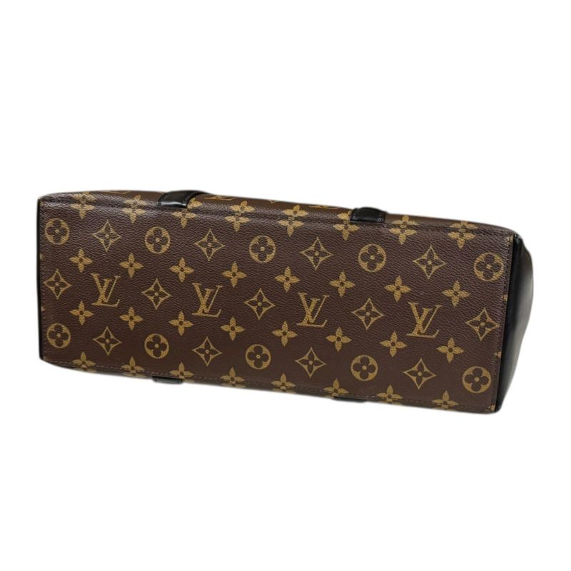 Louis Vuitton Weekend Tote PM Monogram Macassar Shoulder Bag Monogram Macassar