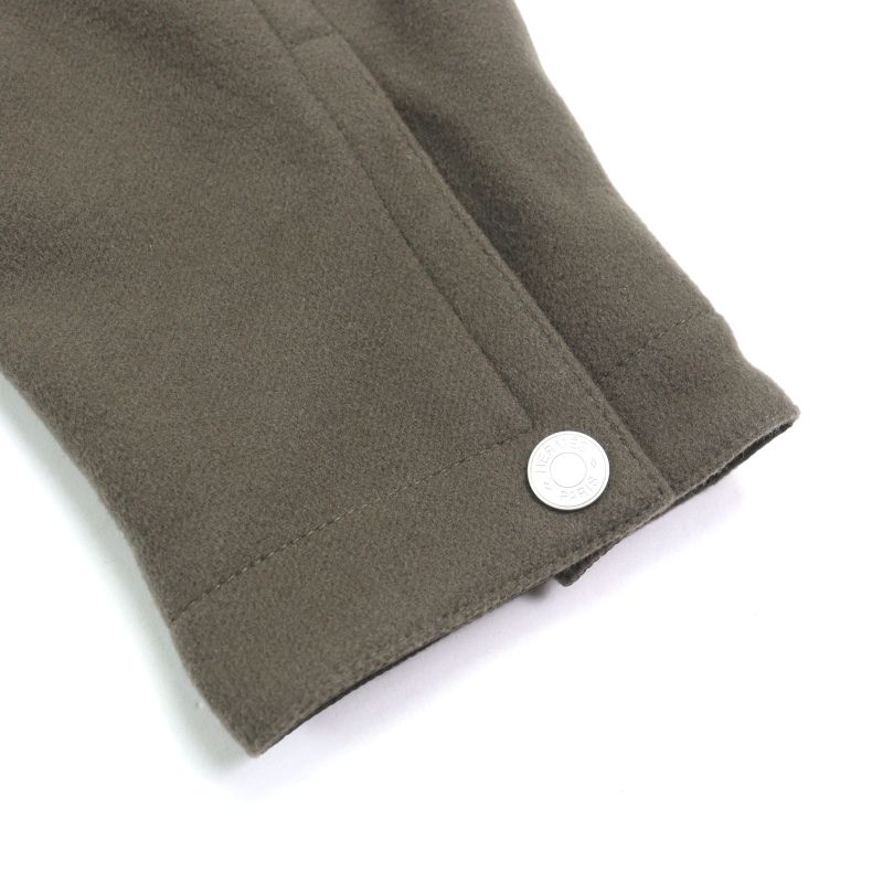 Hermes 24AW H462120hb 100% Wool Serie Buttons Water-repellent Nylon Switch