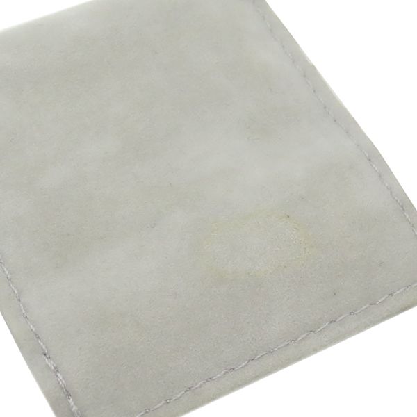 Chanel Cufflinks Clover Cube Cufflinks Silver 925 Silver Sv925 [storage Bag