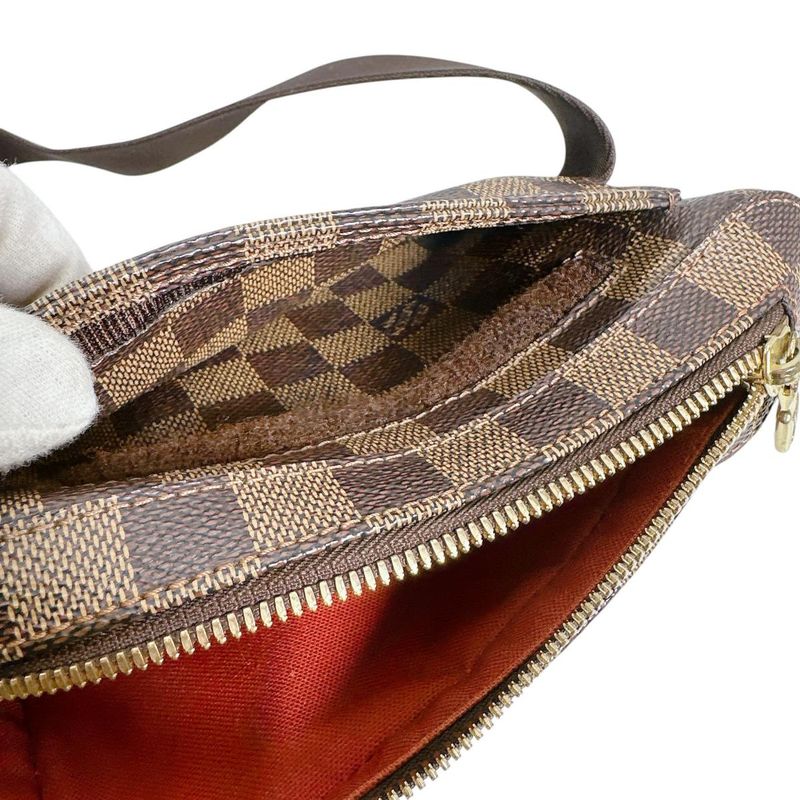Louis Vuitton N51994 Damier Waist Pouch Geronimos Body Bag Louis Vuitton Ebène