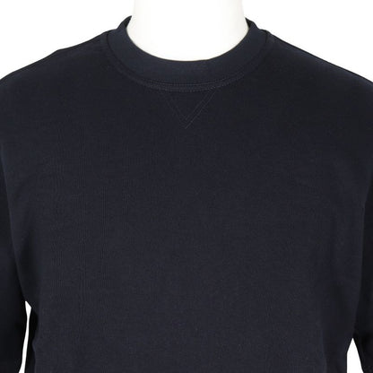 Hermes Short Sleeve Cotton Black Men's Sweatshirt