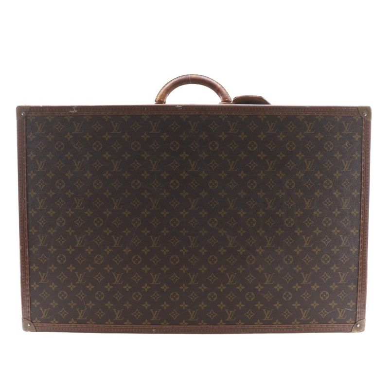 Louis Vuitton Arzeal 75 M21225 Monogram Canvas Brown Unisex Trunk