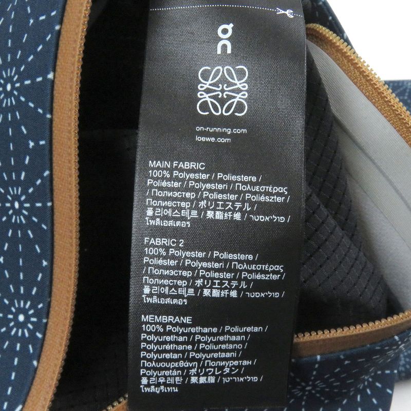 LOEWE On LOEWE On Hemp Leaf Pattern All Over Pattern Anagram Logo Print Hooded