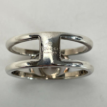 Gucci Interlocking Ggring Sv925 Silver No 21 Ring