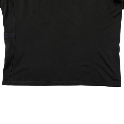 Hermes Short Sleeve T-Shirt Hermes Fit H800731e Merino Wool Serie Neck Zipper