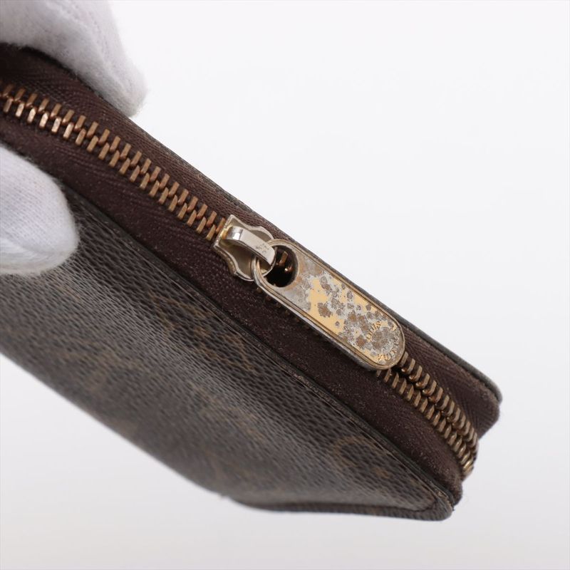 Louis Vuitton Monogram Zippy Coin Purse Zippy Wallet Round Zip Compact Wallet