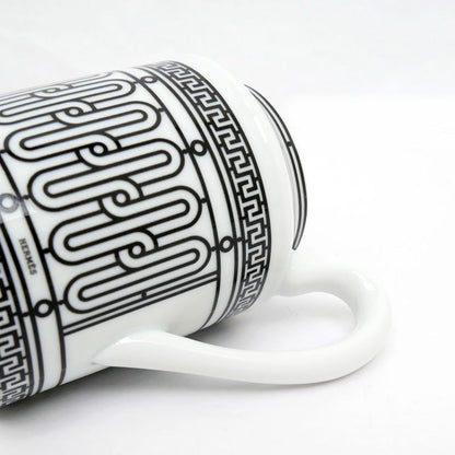 Hermes Creamer H DECO White Black Ceramic Tableware Accessories Others
