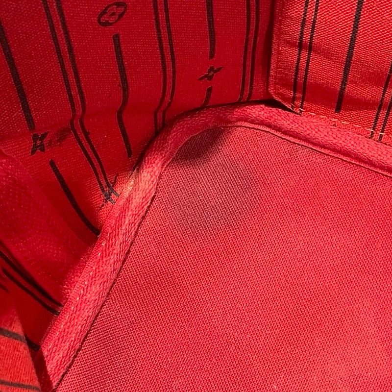 Louis Vuitton Damier Neverfull MM N51105 Leather Handbag Tote Bag Shoulder Bag