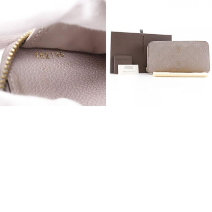 Louis Vuitton Zippy Wallet M69034 Monogram Empreinte Turtelaire Gray Tn2196