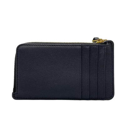 Loewe Coin Case - Dark Navy X Light Blue X Gold With Snafujita/cloud/card