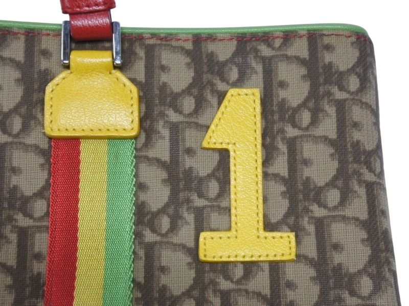 Dior Rasta Line Trotter Tote Bag Beige — view 5