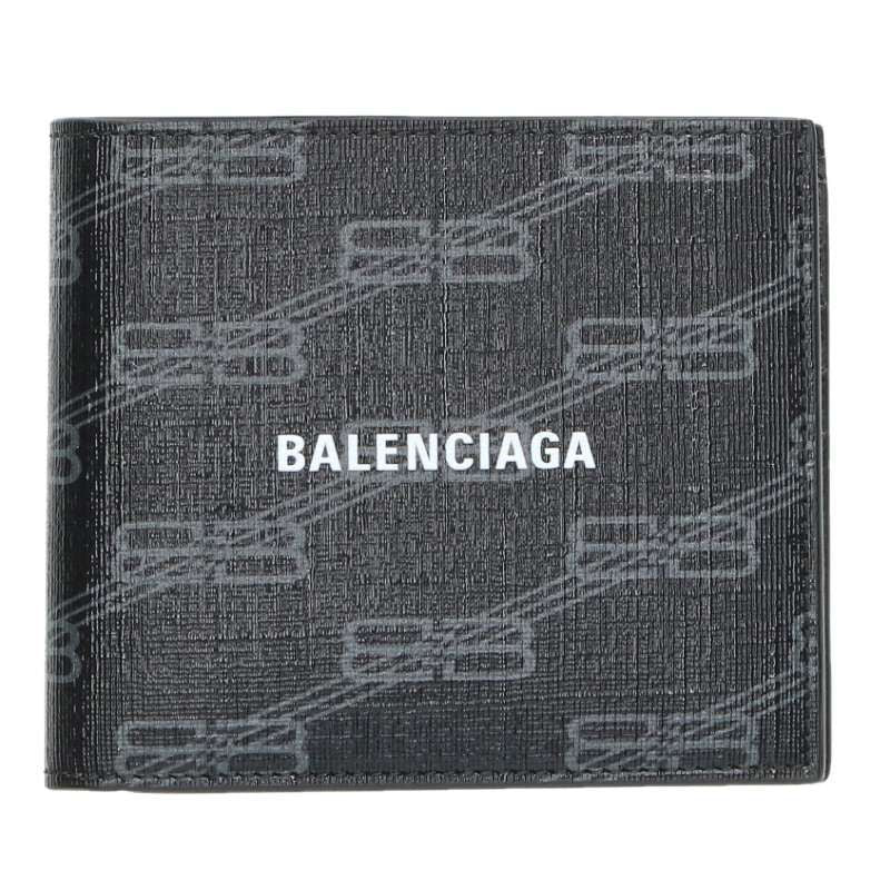 Balenciaga Bbmonogram Folding Wallet For Men
