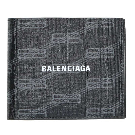 Balenciaga Bbmonogram Folding Wallet For Men