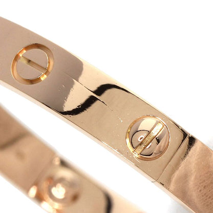 Cartier Love Bracelet With Pink Sapphire Driver #16 Bracelet 18K Pink Gold