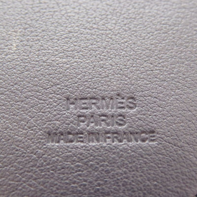 Hermes Motel Sunset Leather Black/blue Silver Hardware Engraved C (2018) Name
