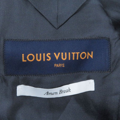 Louis Vuitton 22SS LV Landscape Lined Silk Blend Amen Break Peaked Lapel