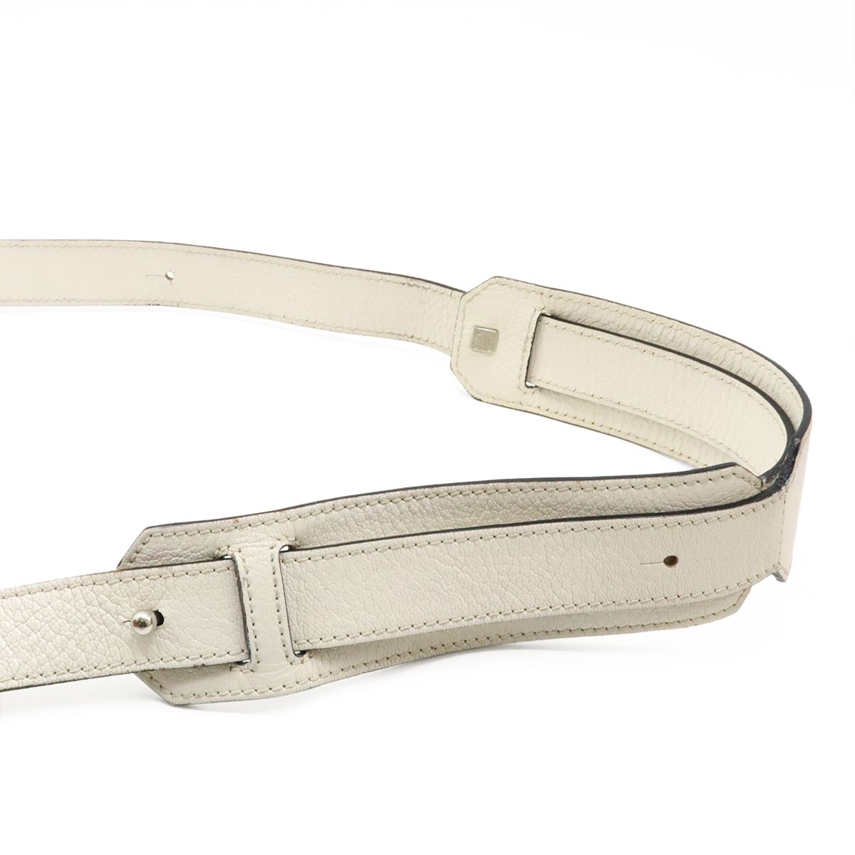 Loewe Puzzle Bag Medium Handbag 2WAY Shoulder Bag Crossbody Leather White Red