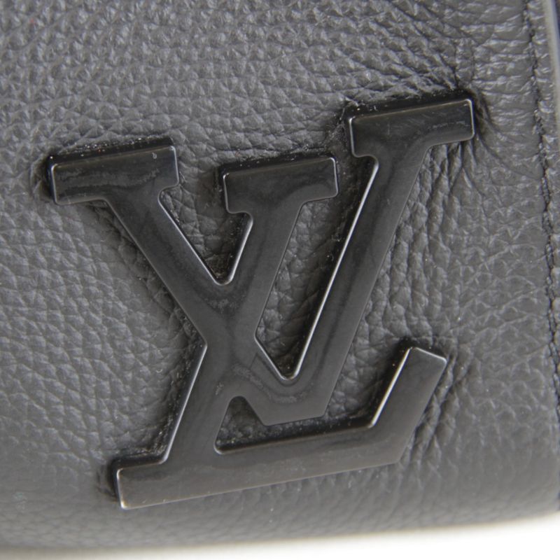 Louis Vuitton Aerogram City Keepall M59255 Shoulder Bag Leather Black