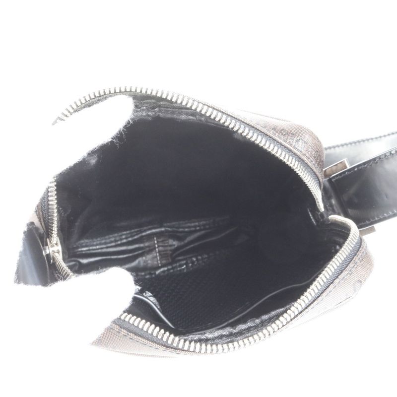 Dior Leather Shoulder Bag Crossbody Messenger Business Brown Commuter Tote