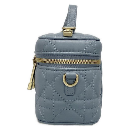 Dior/christian Dior Vanity Bag Lady Dior Micro Vanity S0935onmj Blue-grey