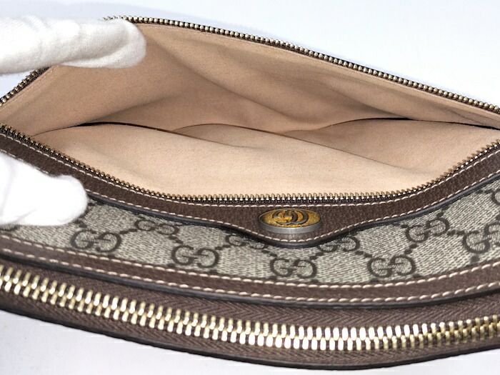 Gucci Ophidia Clutch Bag GG Supreme 517551