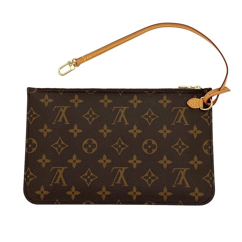 Louis Vuitton Neverfull MM Pouch Only Pouch Monogram Canvas M40995 Brown Sf2199