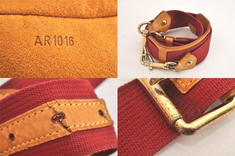 Louis Vuitton Monogram Denim Cabas Rayet GM Handbag M95336 Blue 2688n