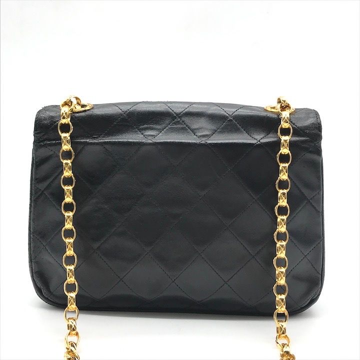 Chanel Quilted Turnlock CC Logo Brilliant Chain Shoulder Bag