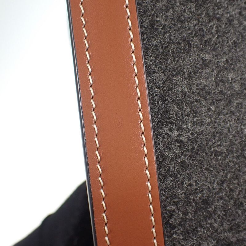 Celine Textile Small Vertical Cabas 2-way Bag 192082enu.09be Cotton Calfskin