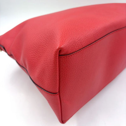 Gucci Bamboo Leather Pin Cles D Tote Bag Gold 365345