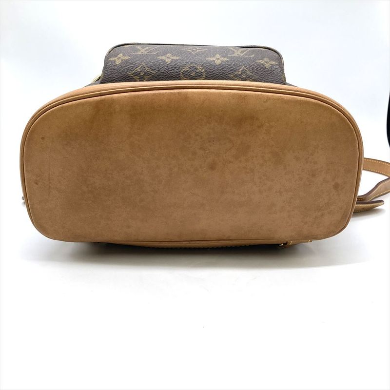 Louis Vuitton Montsourismm Backpack Monogram Canvas M51136 Brown Gold Hardware