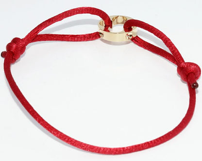 Louis Vuitton Bracelet Pendant Top 18K Yellow Gold Bra Scuff Lyan Empreinte