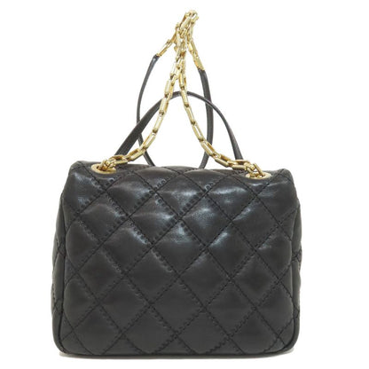 Chanel Matelasse 2WAY Gold Hardware Handbag Calf Women