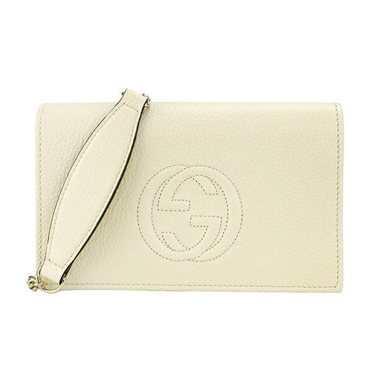 Gucci Shoulder Bag Soho Ivory