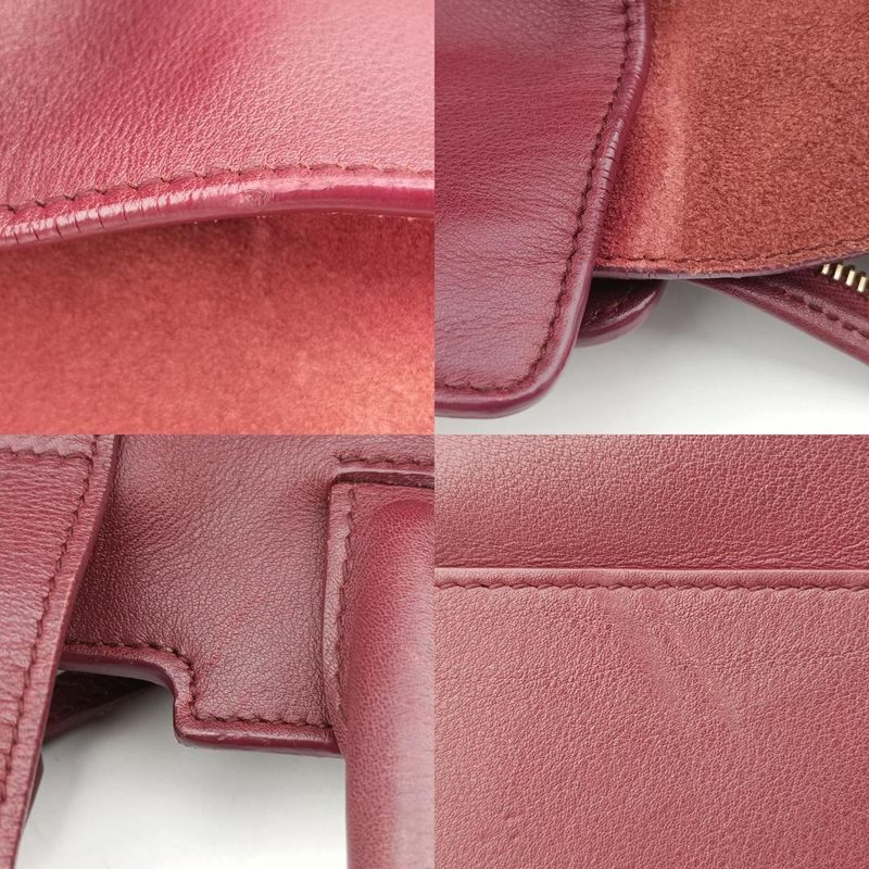 Yves Saint Laurentyves Saint Laurentdowntown Cabas Swine Redleather 436832gnr436