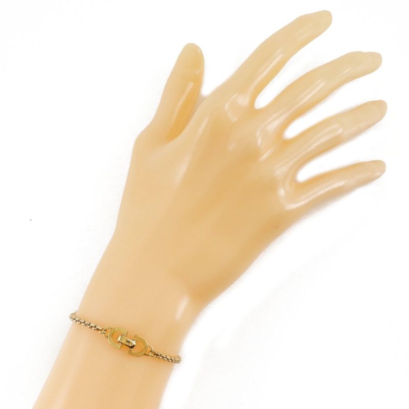 [dior] Christian Dior Vintage Gold Plated Ladies 4.7g Bracelet