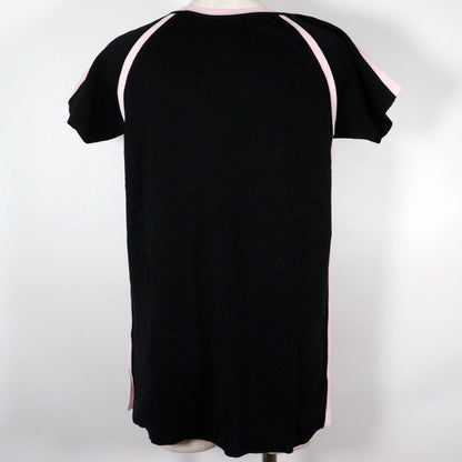 Chanel Sport Line Summer Knit P21361v01278 Cotton Black/pink 03P Ladies Short