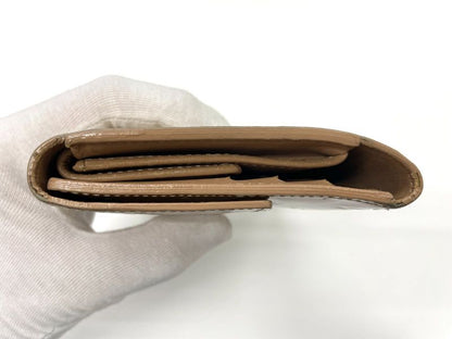 Louis Vuitton Monogram Vernis Porte Trésor International Long Wallet M91163